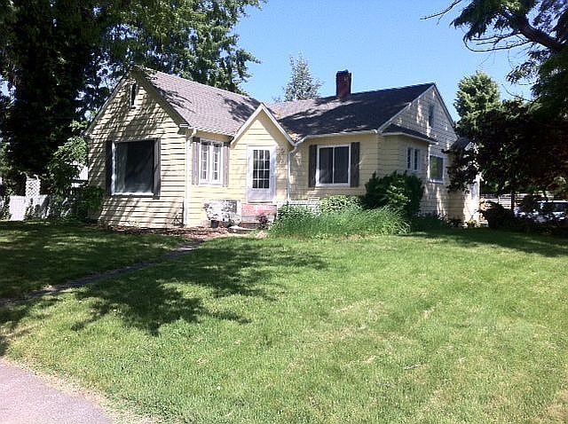 front of property