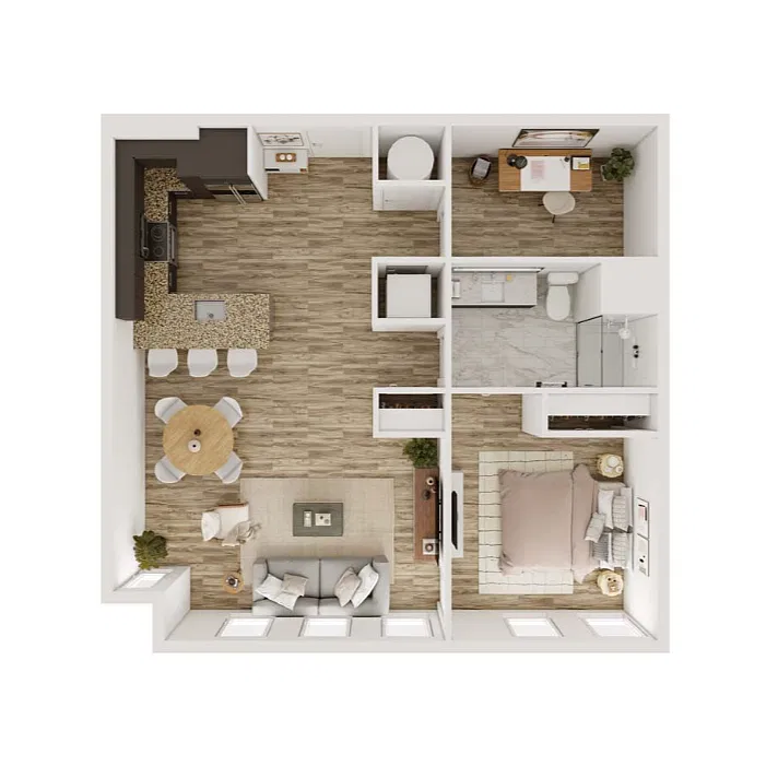 Floor plan Garden D2