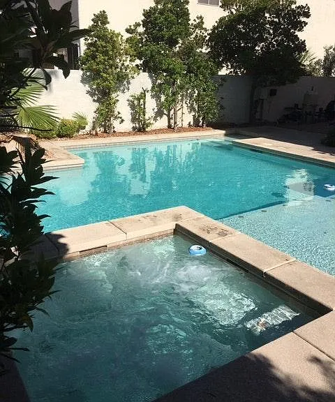 Pool and Jacuzzi