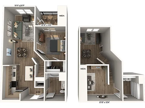 Floor plan AM14-Lb.