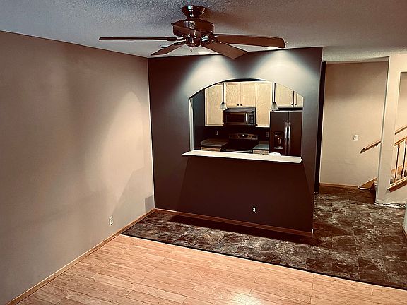 Living room open to kitchen