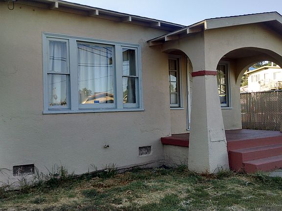 front yard and porch