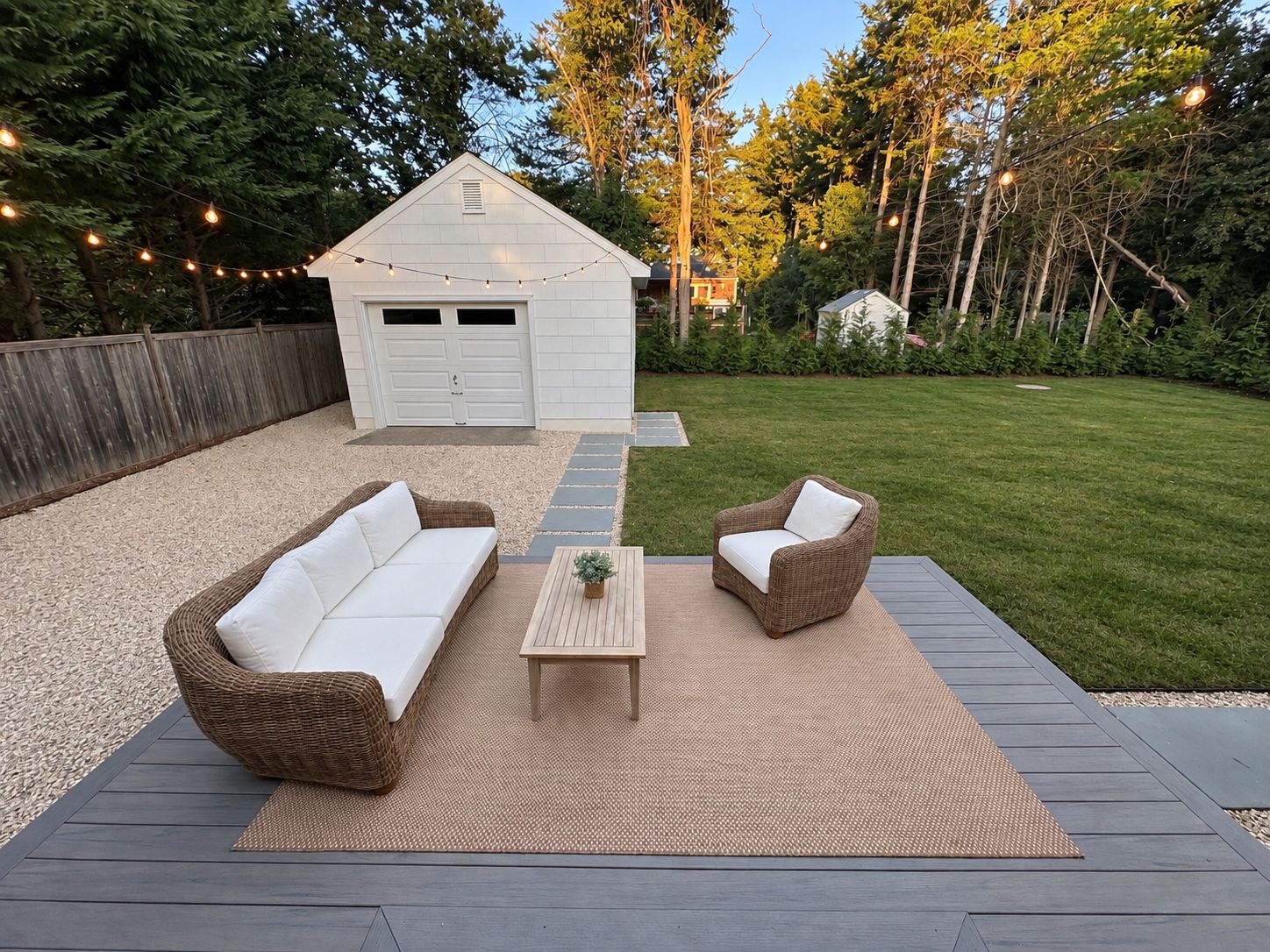 Rear Patio