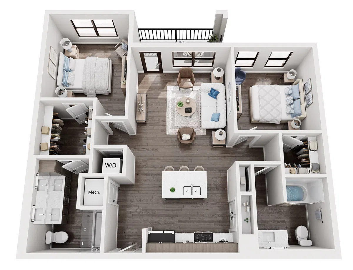 Floor plan B2