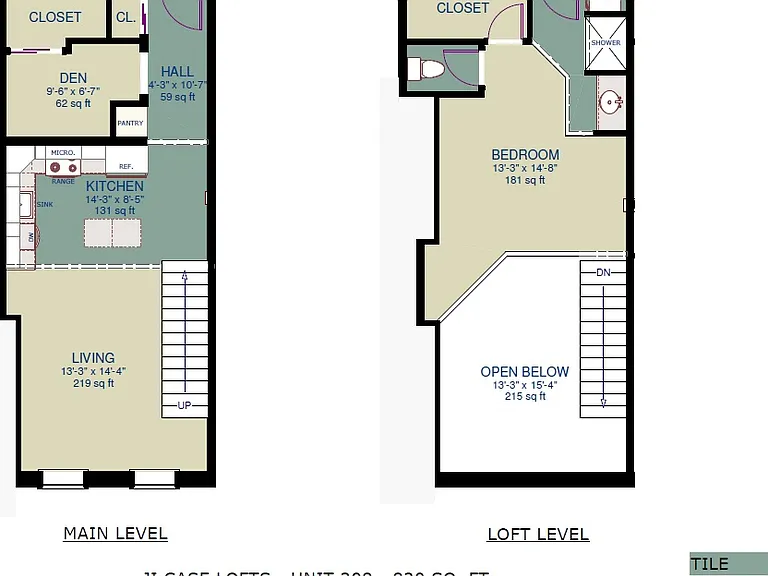 CASE 208 Floorplan
