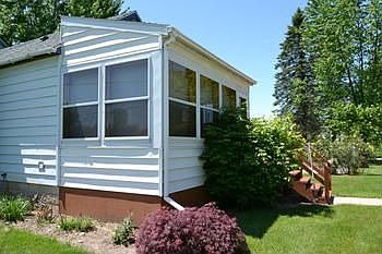 The Sunroom is off to one side of the home.  Perfect for those summer nights or just to enjoy the fresh air of country living.