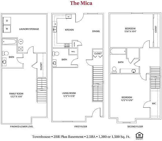 Floor plan The Mica