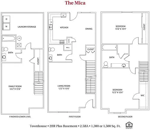 Floor plan The Mica
