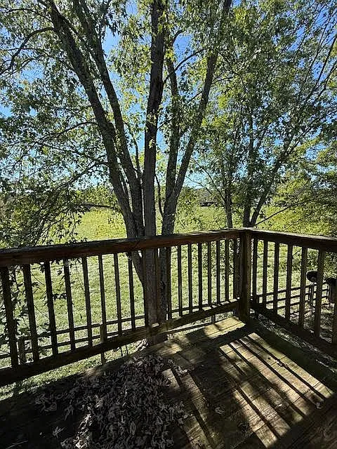 Balcony view.