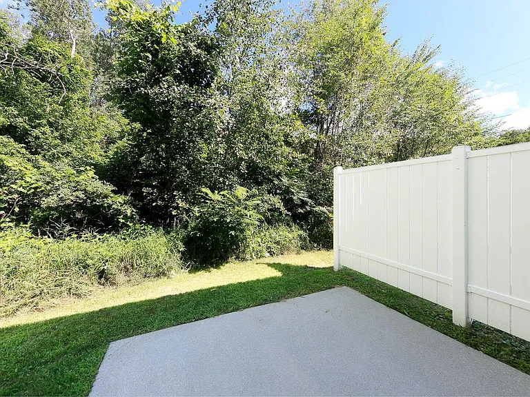 Patio with Privacy Fence
