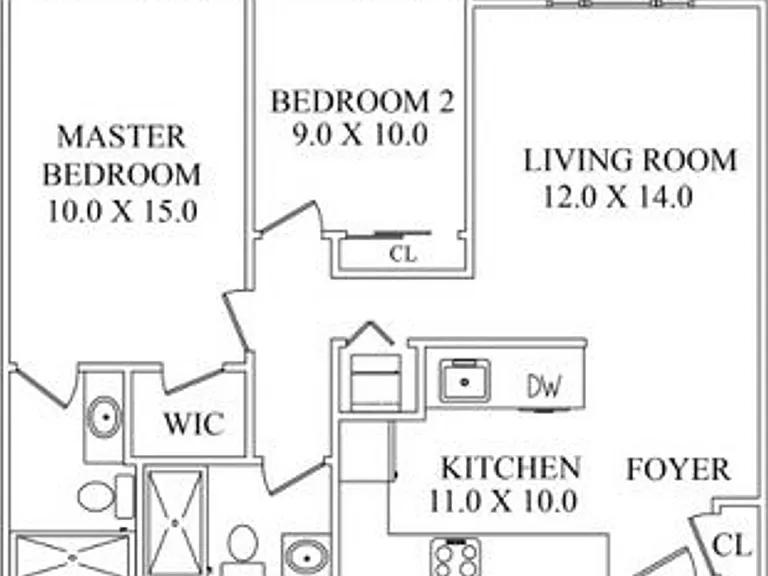 Park & Broad- New Development, 2 Beds/2 Baths, Parking and Storage — Photo 14