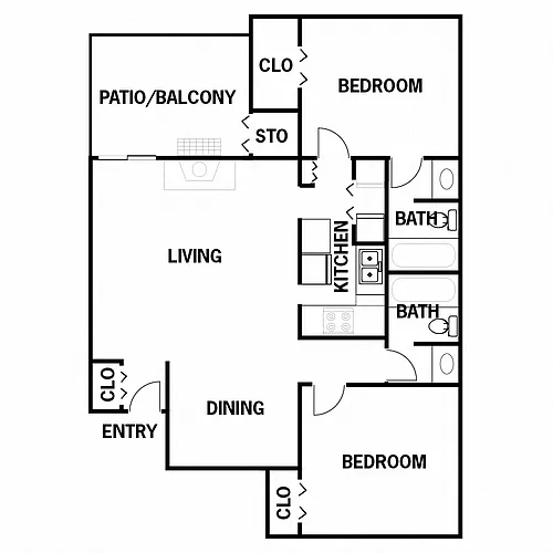 Floor plan D