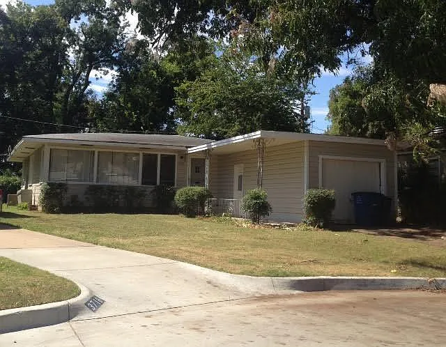 The front of the home Before we put in the carport