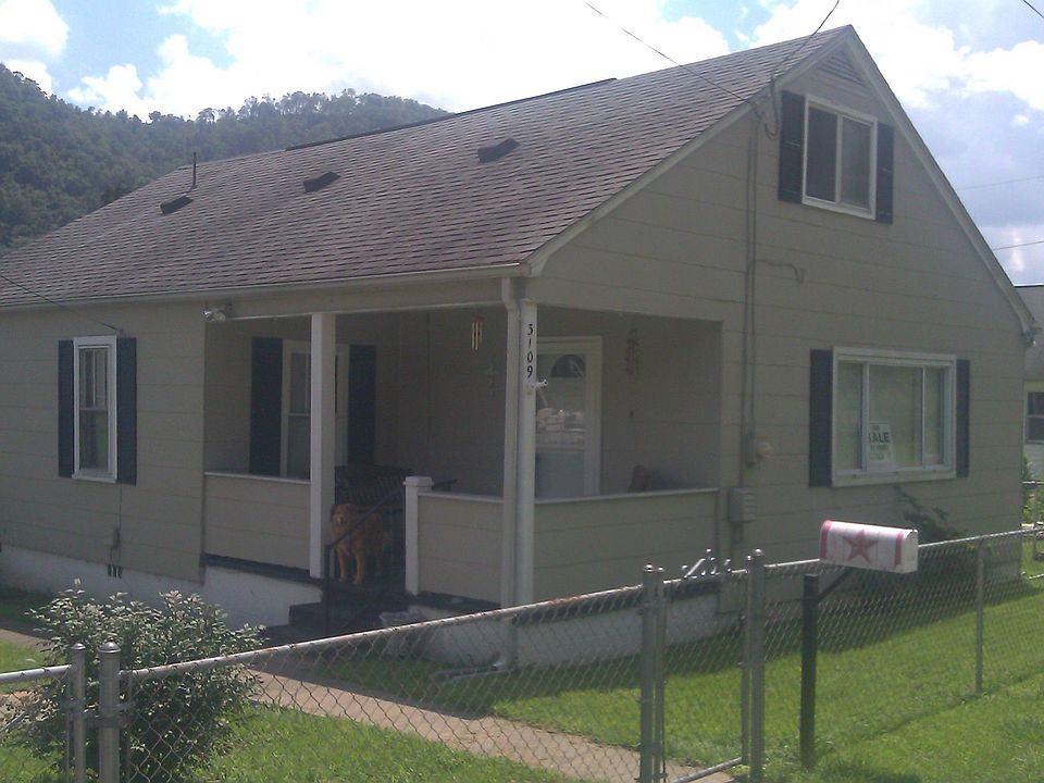 Front of house, front porch