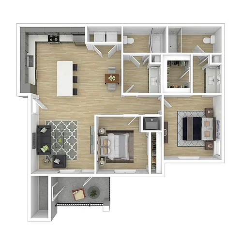 Floor plan B1.E6