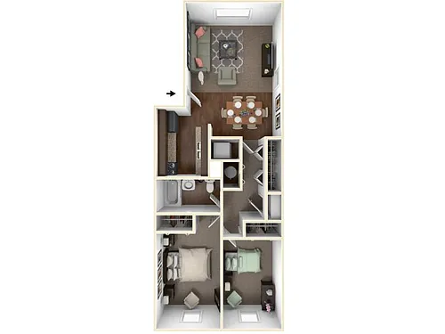 Floor plan The Coronado
