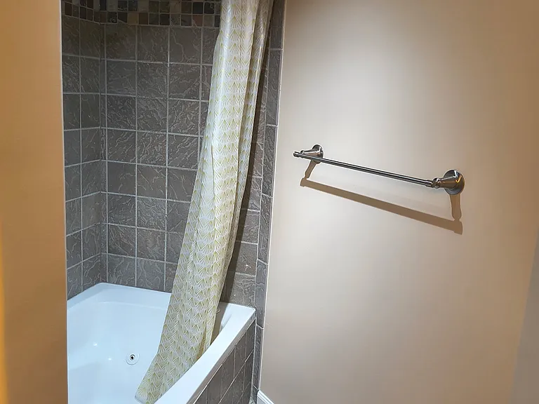 Lower level bath