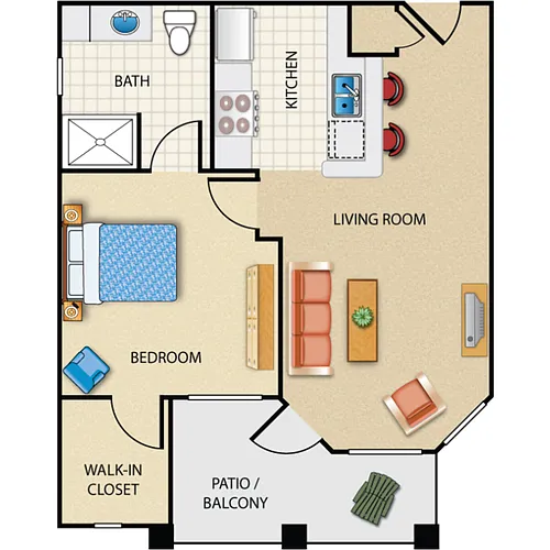 Floor plan Bougainvillea