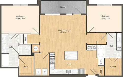 Floor plan B21