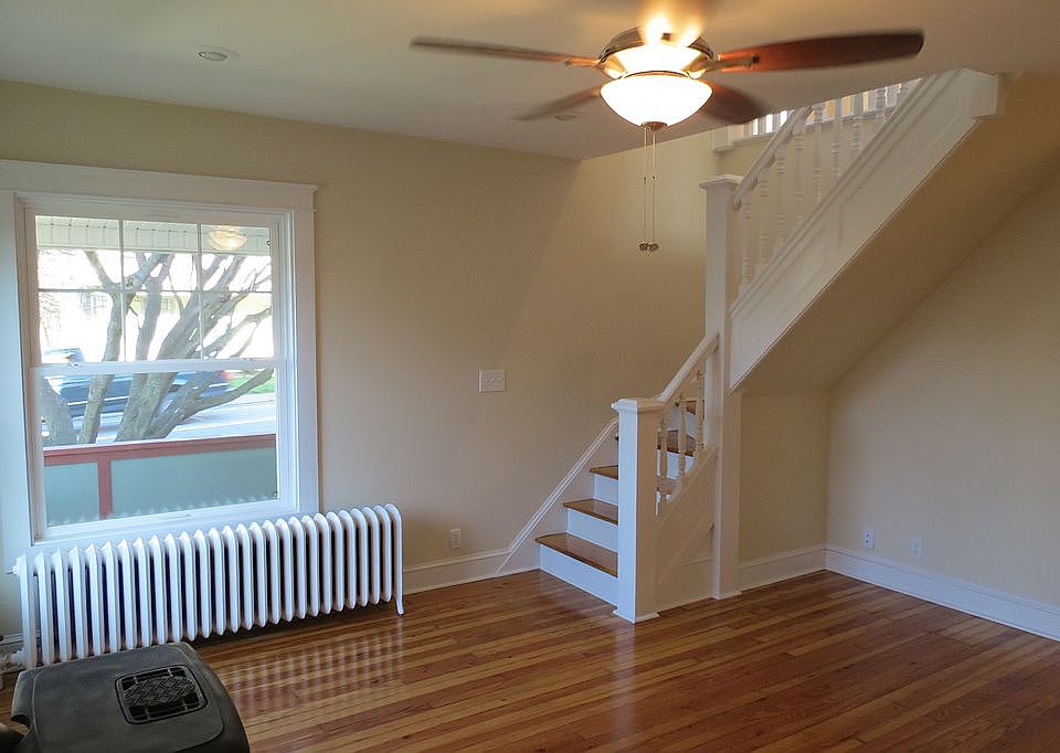 propane stove living room