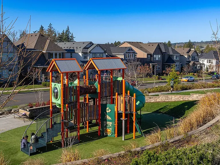 Play structure near our house.