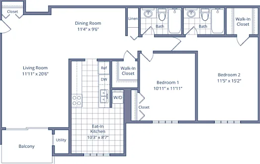 Bel Air - 2b 2b 1023sqft B5 Bel Air - 2b 2b 1023sqft B5