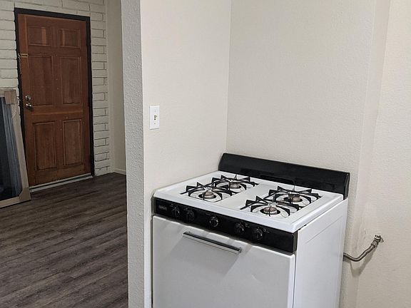 Gas stove/Oven with over the range microwave coming soon.