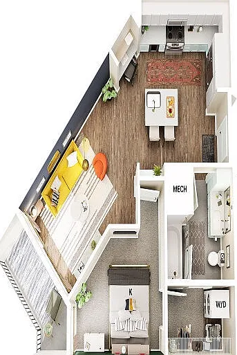 A3 floor plan Broadstone Centennial