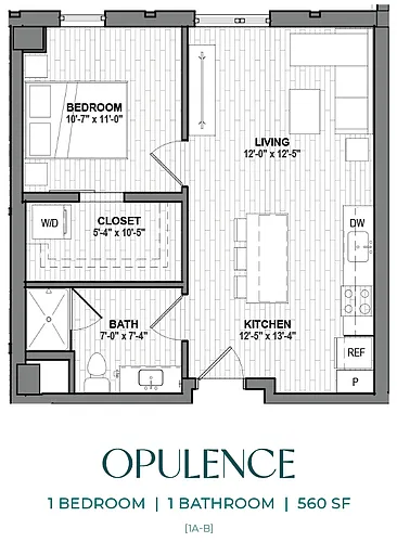 Floor plan Opulence