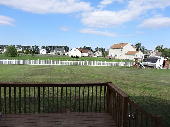 Large fenced back yard
