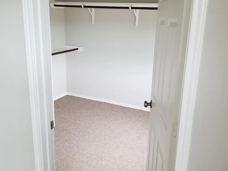 Master bedroom walk-in closet