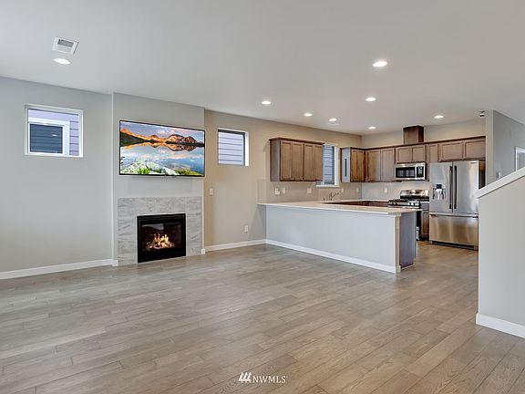 Large open kitchen and great room concept keeps everyone together.