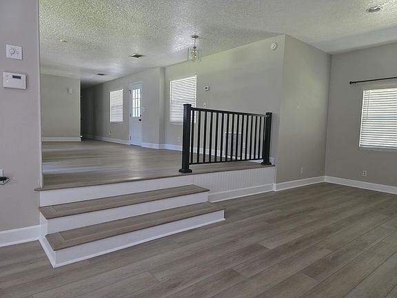 Dining area (up the steps).
