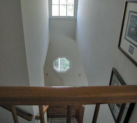 2 Story Foyer from Upstairs