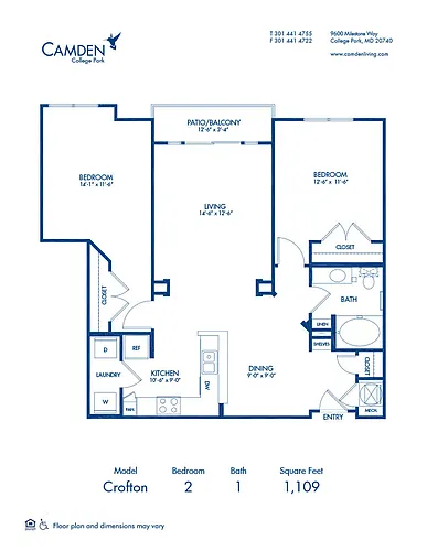 Floor plan Crofton
