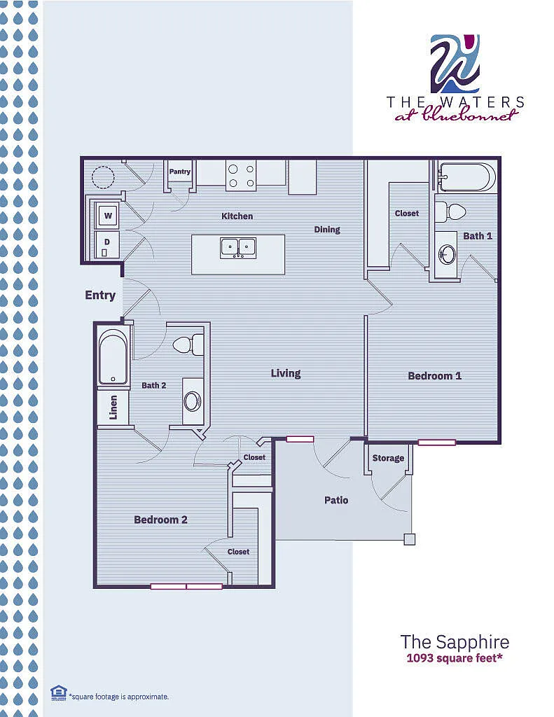 Floor plan The Sapphire
