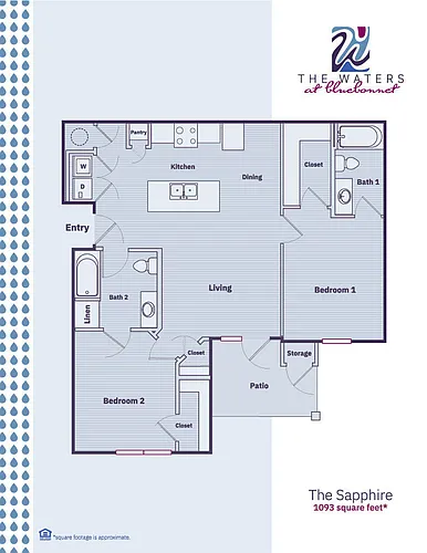 Floor plan The Sapphire