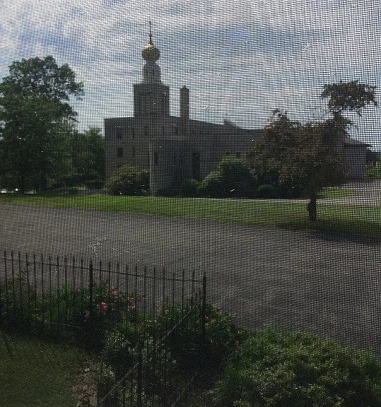 View from back window - Byzantine Seminary next door