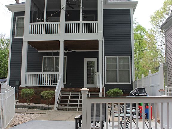 Rear View of House and Deck