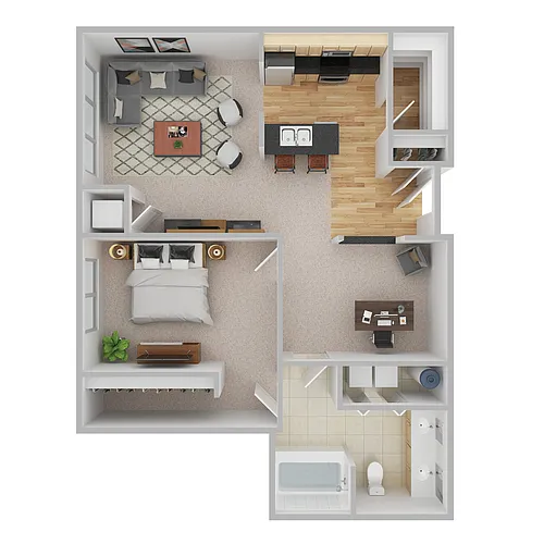 Floor plan Macalester C
