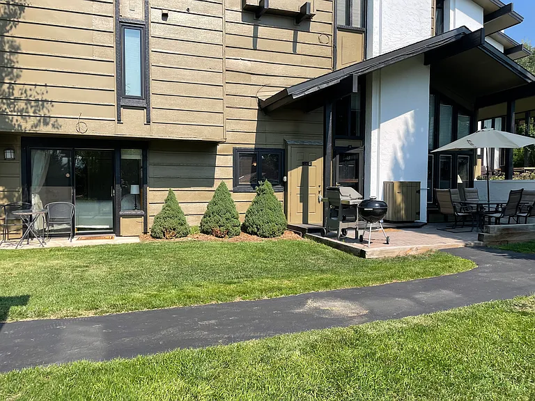 View of condo from outside
