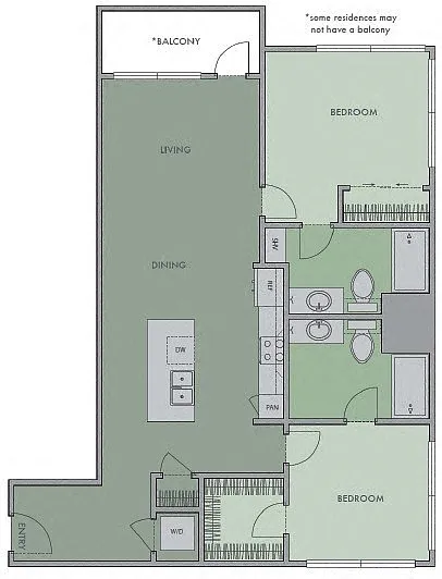 Floor plan 2B2