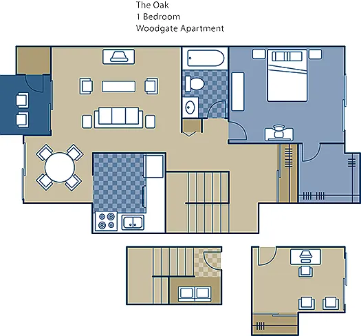 Floor plan The Oak