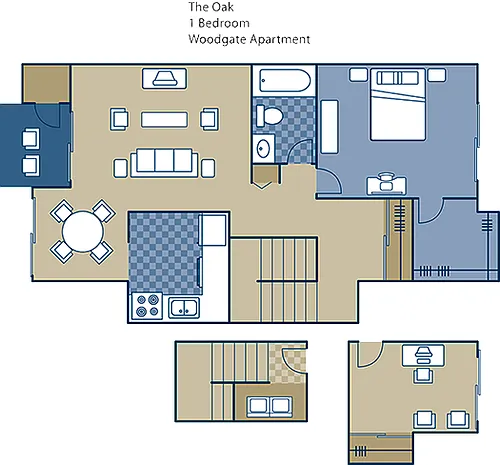 Floor plan The Oak