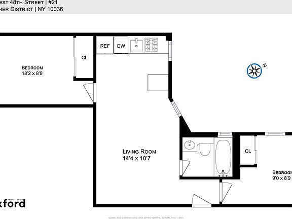 2nd image of 312 W 48th St APT 21