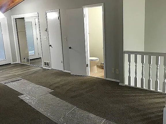 Main floor with bathroom, pantry, and laundry area.