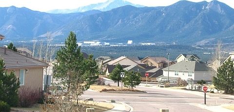 Front Range view from front of home