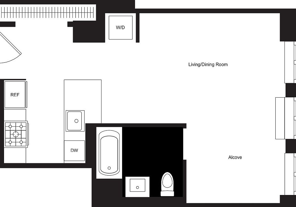 2nd image of 261 Hudson St APT 8K