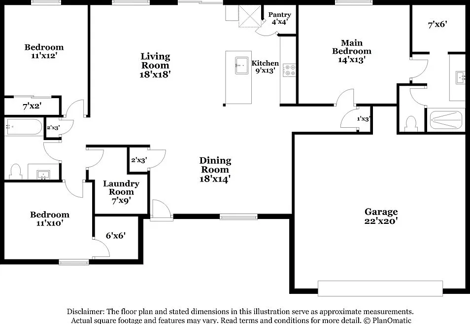 3 bed, 2.0 bath, 1531 sqft, $1,725 — Photo 2