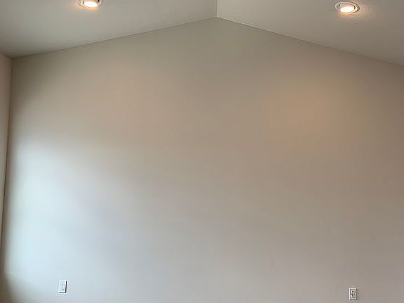 Vaulted Ceiling in Master 